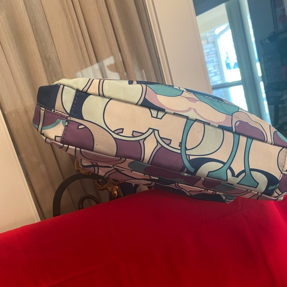 Nice coach multi color blues and purple. - Picture 5 of 8